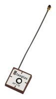 TAOGLAS AP.17E.07.0064A Patch Antenna, 1.57542GHz, 2 VSWR, -1dBi Gain, 50ohm, Right Hand Circular Polarisation,