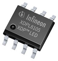 INFINEON XDPL8105XUMA1 LED Driver AC/DC, Flyback Controller, Digital, 85V to 305V Input, 180.8kHz, 1 Output, DSO-8