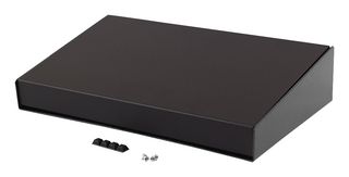 HAMMOND 1456PH1BKBK. Metal Enclosure, Instrument, Aluminium, 78.54 mm, 360.22 mm, 218.67 mm, IP31