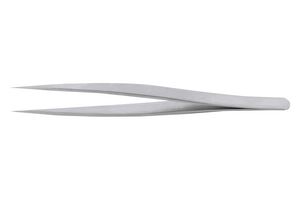 IDEAL-TEK M3E.S.0 Tweezer, Precision, Straight, Pointed, Stainless Steel Tip, 70 mm Length