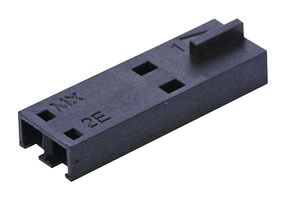 MOLEX 50-57-9205 Connector Housing, Black, SL 70066 Series, Receptacle, 5 Ways, 2.54 mm