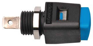 SCHUTZINGER ESD 498 / BL Test Accessory, Quick-Release Terminal-Blue, Test Equipment's