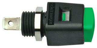 SCHUTZINGER ESD 498 / GN Test Accessory, Quick-Release Terminal-Green, Test Equipment's