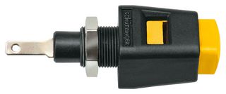 SCHUTZINGER ESD 6554 / GE Test Accessory, Quick-Release Terminal-Yellow, Test Equipment's