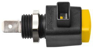 SCHUTZINGER ESD 798 / GE Test Accessory, Safety Quick-Release Terminal-Yellow, Test Equipment's