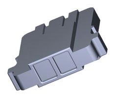 MOLEX 504051-0201 Connector Housing, Black, Pico-Lock 504051 Series, Receptacle, 2 Ways, 1.5 mm