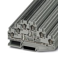 PHOENIX CONTACT 3036068 DIN Rail Mount Terminal Block, 6 Ways, 28 AWG, 12 AWG, 2.5 mm², Clamp, 20 A