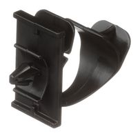 PANDUIT LWC50-H25-L20 Fastener, Latching Wire Clip, 12.7 mm, Nylon 6.6, Black, 31.8 mm