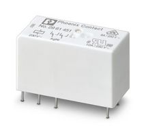 PHOENIX CONTACT 2961451 Power Relay, DPDT, 230 VAC, 8 A, REL-MR Series, Through Hole, AC