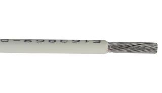 ALPHA WIRE 67150 WH Wire, Per Metre, MPPE, White, 15 AWG, 84 x 0.16mm