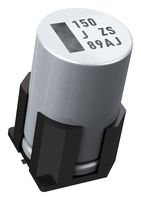 PANASONIC EEHZC1E221V Hybrid Aluminium Electrolytic Capacitor, 220 µF, ± 20%, 25 V, Radial Can - SMD, 0.027 ohm