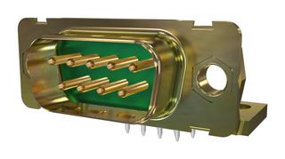 AMPHENOL COMMUNICATIONS SOLUTIONS DDM50P500C D Sub Connector, Standard, Plug, DM HE501, 50 Contacts, DD, Solder