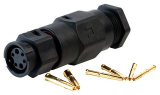 MULTICOMP PRO MP002499 Circular Connector, Standard Circular Connector, MP Hybrid Connectors, Cable Mount Receptacle
