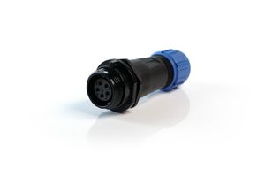 MULTICOMP PRO MP002528 Circular Connector, MP-T13, Inline Receptacle, Female Contacts, 7 Way, Threaded, Solder, IP68, 5A