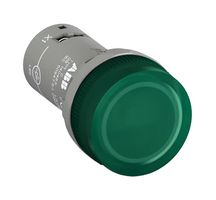 ABB 1SFA619403R5152 LED Panel Mount Indicator, Green, 130 VDC, 22.3 mm, 9 mA