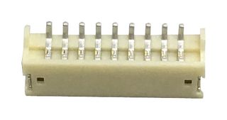 MULTICOMP PRO MP003086 Pin Header, R/A, Wire-to-Board, 1.5 mm, 1 Rows, 9 Contacts, Surface Mount Right Angle, MP W2B 1.5MM