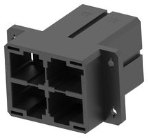 TE CONNECTIVITY 2134057-1 Connector Housing, Dynamic D7100, Plug, 4 Ways, 16 mm