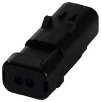 TE CONNECTIVITY 776428-1 Connector Housing, AMPSEAL, Receptacle, 2 Ways, 4.5 mm, AMPSEAL Pin Contacts