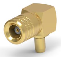 TE CONNECTIVITY - GREENPAR 1-1337478-0 RF / Coaxial Connector, SMB Coaxial, Right Angle Plug, Crimp, 50 ohm