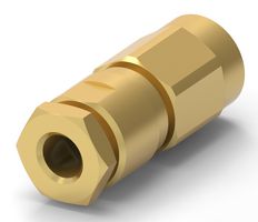 GREENPAR - TE CONNECTIVITY 1-1337607-0 RF / Coaxial Connector, SMC Coaxial, Straight Plug, Solder, 50 ohm