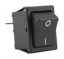 MULTICOMP PRO MP004419 Rocker Switch, 0 I Mark, DPST, Non Illuminated, Panel Mount, Black
