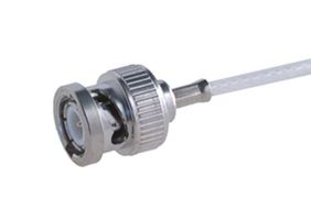 HUBER+SUHNER 11_BNC-50-2-16/133_NH RF / Coaxial Connector, BNC Coaxial, Straight Plug, Crimp, 50 ohm, G01130HT, Brass, Bronze
