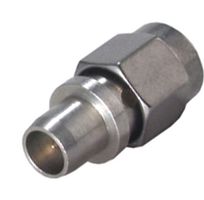 HUBER+SUHNER 32_BMA-SMA-50-1/199_UE RF / Coaxial Adapter, BMA, Plug, SMA, Plug, Straight Adapter, 50 ohm