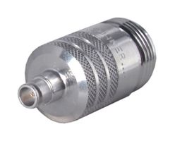 HUBER+SUHNER 31_MCX-N-75-10/133_NE RF / Coaxial Adapter, MCX, Jack, N, Jack, Straight Adapter, 75 ohm