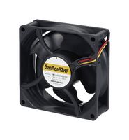 SANYO DENKI 9WFA0924G2001 DC Axial Fan, 24 V, Square, 92 mm, 32 mm, 109.5 CFM
