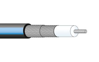 HUBER+SUHNER ENVIROFLEX_400 Coaxial Cable, Enviroflex 400, RG400, 3.280 ft, 1 m, 5 mm, 50 ohm