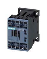 SIEMENS 3RT20162AP02 Contactor, 6.7 A, DIN Rail, Panel, 690 VAC, 3PST-NO, 3 Pole, 5.5 kW