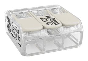 WAGO 221-483 Wire Splice, WAGO 221 Series, 24 AWG, 12 AWG, 4 mm²