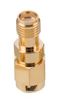 WURTH ELEKTRONIK 64430103211000 RF / Coaxial Adapter, SMA RP, Jack, SMA, Plug, Straight Adapter, 50 ohm