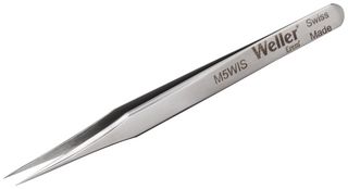 WELLER EREM M5WIS Tweezer, Micro, Straight/Pointed Tip, 80 mm