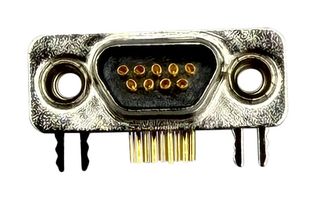 NORCOMP 581-M09-213L462 D Sub Connector, Micro D, Receptacle, 581 M Series, 9 Contacts, Solder