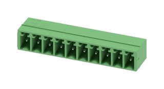 PHOENIX CONTACT 1803358 Terminal Block, Header, 3.81 mm, 10 Ways, 8 A, 160 V, Through Hole Right Angle