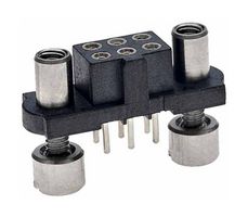 HARWIN M80-4050605 PCB Receptacle, Board-to-Board, Wire-to-Board, 2 mm, 2 Rows, 6 Contacts, Through Hole Mount