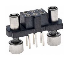 HARWIN M80-4060405 PCB Receptacle, Board-to-Board, Wire-to-Board, 2 mm, 2 Rows, 4 Contacts, Through Hole Mount