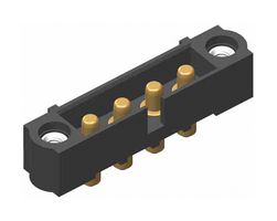 HARWIN M80-5000000M1-04-PM1-00-000 Pin Header, Wire-to-Board, 4 mm, 1 Rows, 4 Contacts, Through Hole Straight, Datamate Mix-Tek M80
