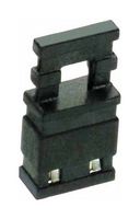HARWIN M7686-46 Jumper (Busbar), Black, Jumper Socket, Harwin M20 Series PCB Connectors, 2 Ways, 2.54 mm, M76
