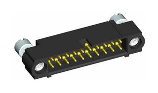 HARWIN M80-5C12005M3 Rectangular Connector, Datamate J-Tek M80, 20 Contacts, Plug, 2 mm, Crimp, 2 Row