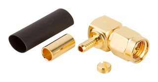 132182 AMPHENOL RF, RF / Coaxial Connector, SMA Coaxial, Right Angle ...