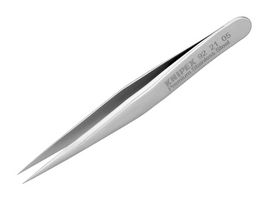 KNIPEX 92 21 05 Tweezers, Gripping, Straight, Pointed, 70 mm, Stainless Steel