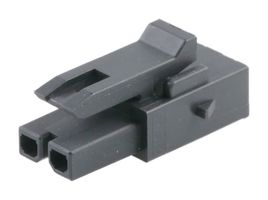MOLEX 215759-1002 Connector Housing, Black, Micro-Fit+ 215759 Series, Receptacle, 2 Ways, 3 mm