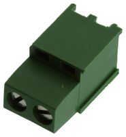 TE CONNECTIVITY - BUCHANAN 282856-2 Wire-To-Board Terminal Block, 5 mm, 2 Ways, 30 AWG, 12 AWG, 3 mm², Screw