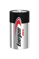 ENERGIZER 7638900426816 Battery, 1.5 V, C, Alkaline, Raised Positive and Flat Negative, 4