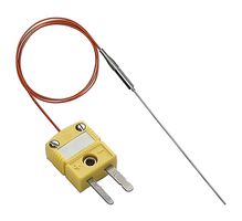 OMEGA TJC36-CASS-020G-6-SMPW-M Thermocouple, K, 0 °C, 700 °C, 304 Stainless Steel, 36 ", 914.4 mm