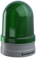 WERMA 26221060 Beacon, Blink/Continuous/TwinLight, Green, 120 mm x 173 mm, 230 VAC, Push-In, EvoSIGNAL Maxi Series