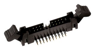 WURTH ELEKTRONIK 62501422121 Pin Header, Wire-to-Board, 2 mm, 2 Rows, 14 Contacts, Through Hole Right Angle, WR-BHD