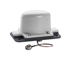 HUBER+SUHNER 87010023 Antenna, Railway Roof Top, 1.5744 GHz to 1.5764 GHz, 6 dBi, Right Hand Circular, Vertical